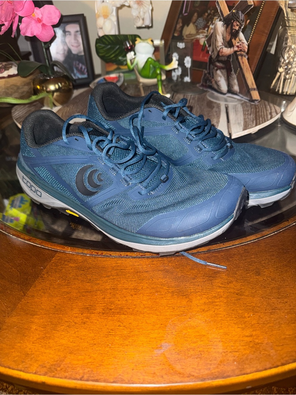 Topo Designs Terraventure 4 Navy/Black Trail Sneakers - Picture 9 of 10